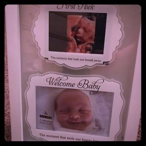 Baby picture frame